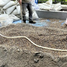 混凝土地暖雨花石回填厂家豆石填找鹅卵石鹅卵石卫小石头滤料陶粒