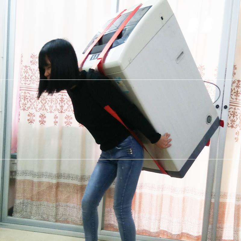 搬家神器搬运带单人款肩背带抬冰箱洗衣机电动车省力上楼工具绳子