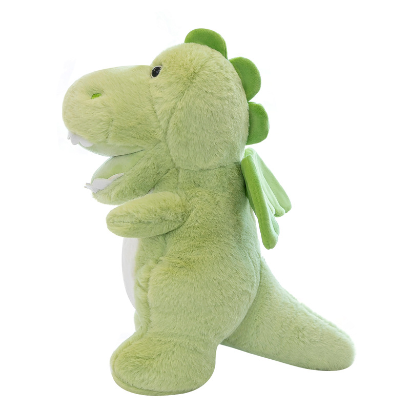 Cross-Border Dinosaur Doll Plush Toys Children Baby Placate Doll Wholesale Prize Claw Doll Birthday Gift for Girls