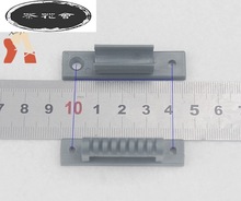 老式纱窗配件固定卡扣外三推纱窗塑料维修件工字滑块安装卡更换.