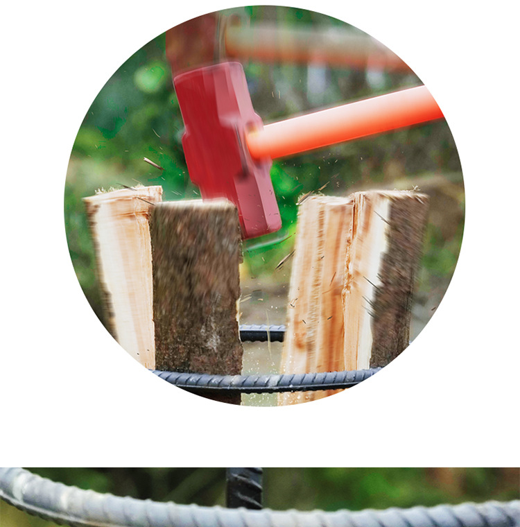 劈柴神器家用农村户外手动快速劈材机安全木工斧十字纯钢砍柴高效