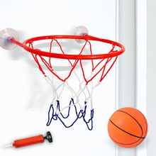 6cm篮球篮板儿童篮球架投篮球框免打孔吸盘式可升降篮球框弹力球