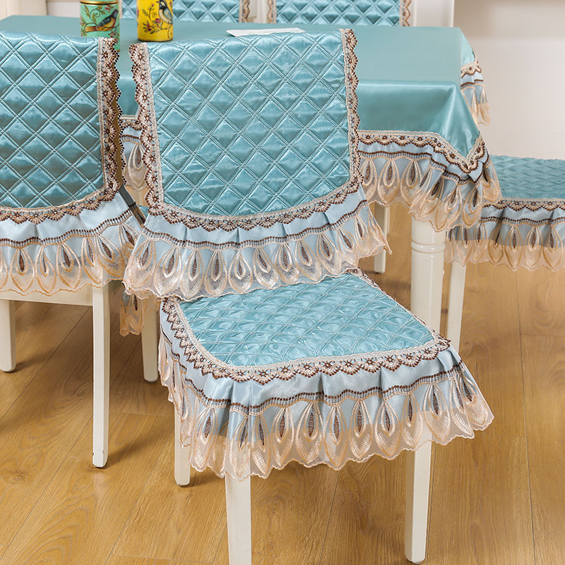 椅子垫餐桌椅垫椅套座坐垫四季通用防滑加厚家用欧式凳子垫