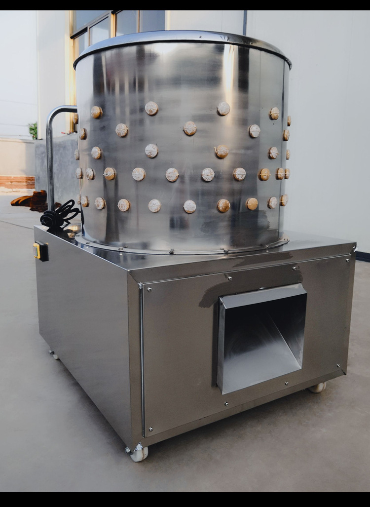 家禽七辊脱毛机 鸡鸭打毛机 鸡鸭烫脱一体机经济实用脱毛干净