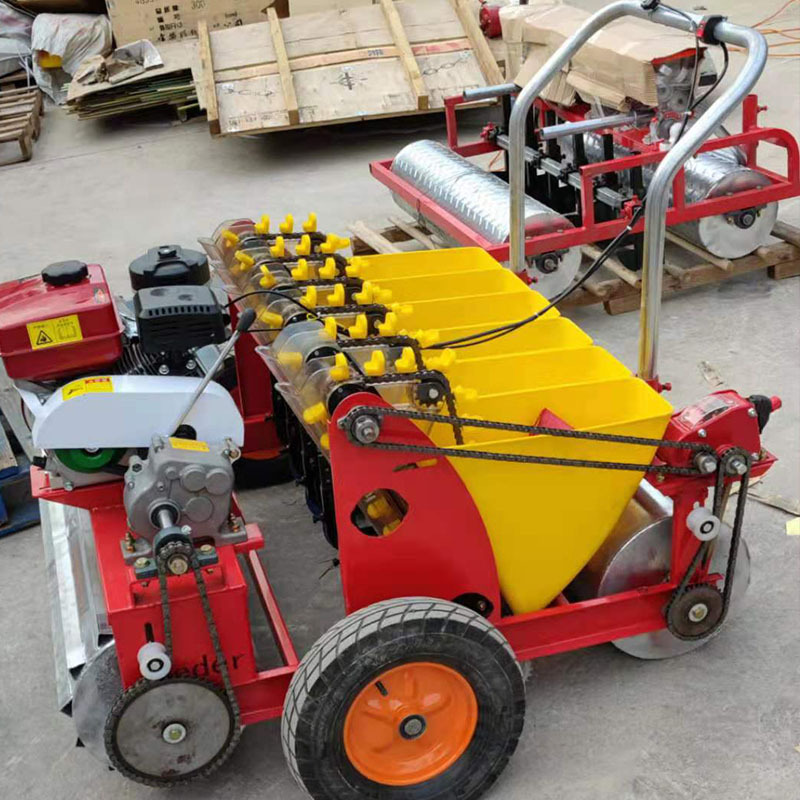 牵引式大蒜出土收获机 汽油链轨式刨蒜机 自动震土不伤皮收蒜机