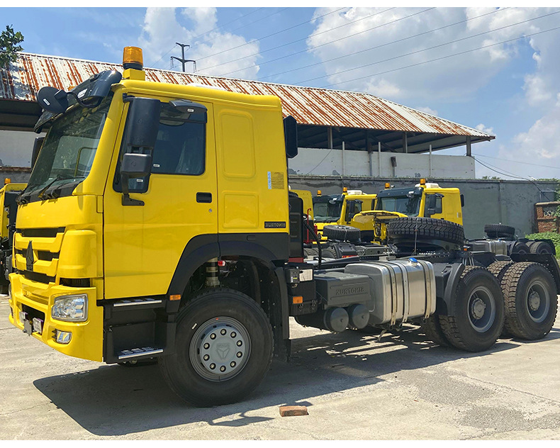 二手豪沃牵引车头 375马力 豪沃重型半挂拖头车 二手howo牵引车头