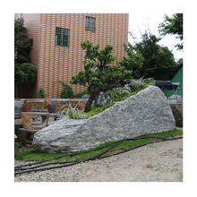 别墅小院泰山石假山安装制作雪浪石景观石造景灵壁石