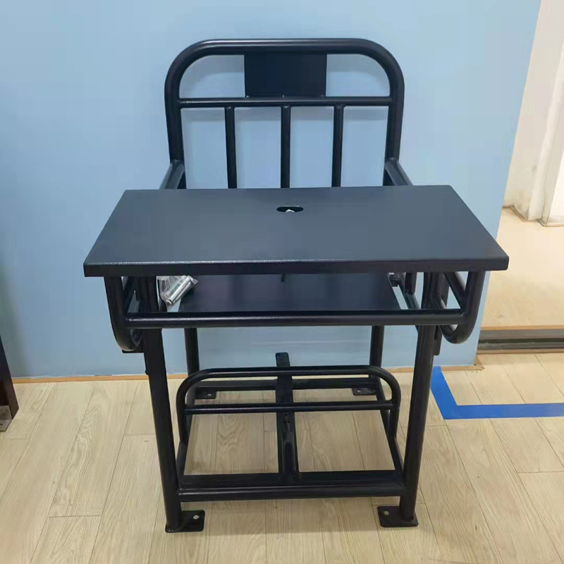 圣雪 监狱看守所专用谈话室讯问椅 派出所留置室审讯椅安全带锁