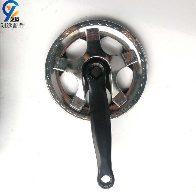 电动车链轮曲柄36牙42牙44牙46牙厂家直营 款式定制