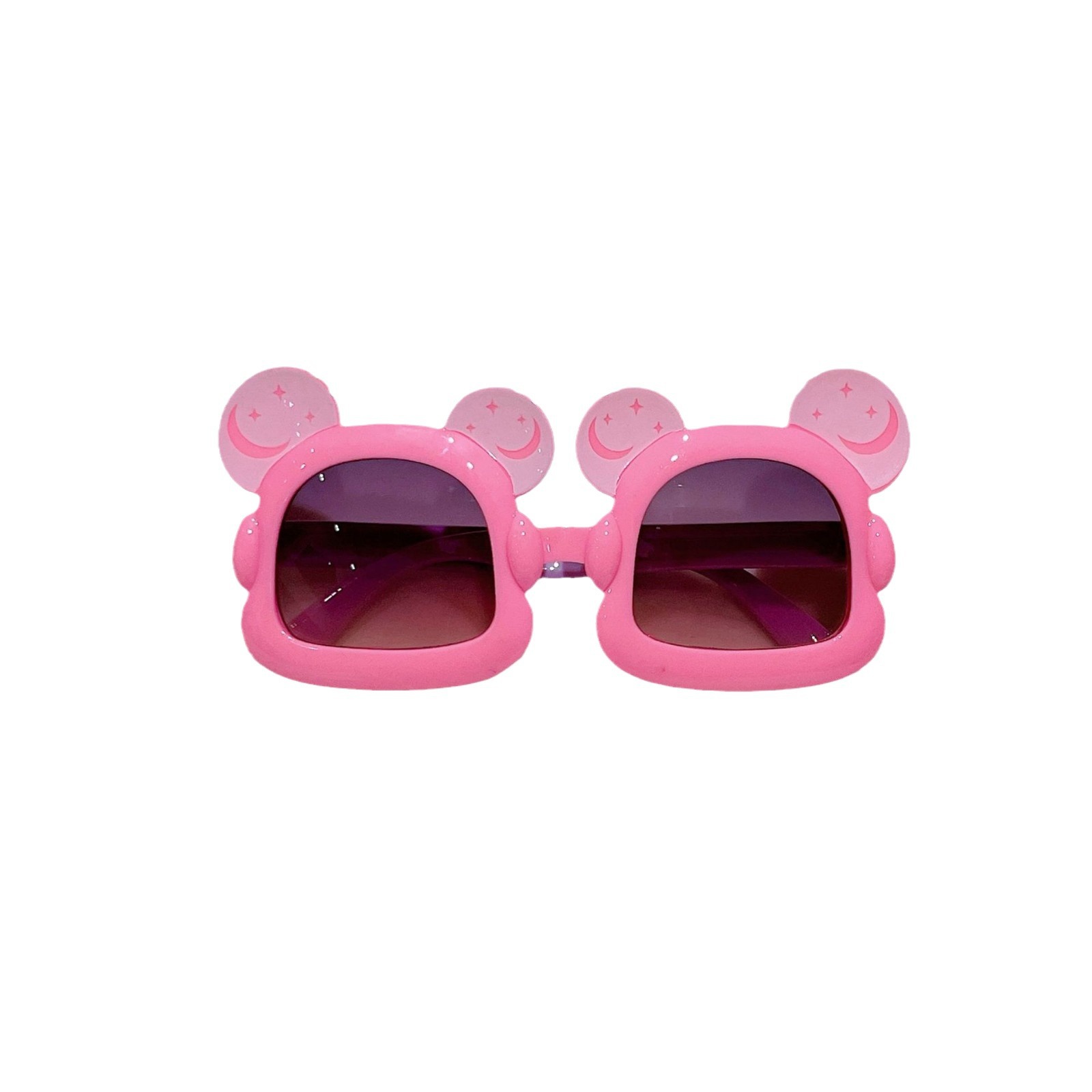 New Kids Sunglasses Cute Cartoon Bear Color Sunglasses Boys and Girls Summer UV Protection Sun Protection Glasses