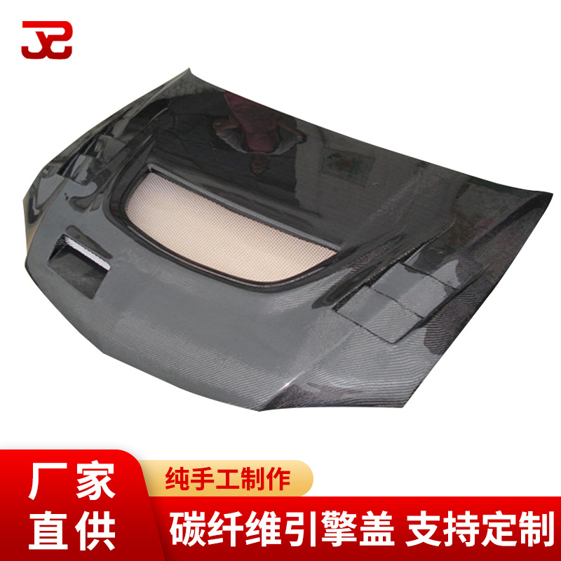 专业制作汽车改装配件 俊蓉evo改装碳纤维机盖 evo碳纤维尾箱盖
