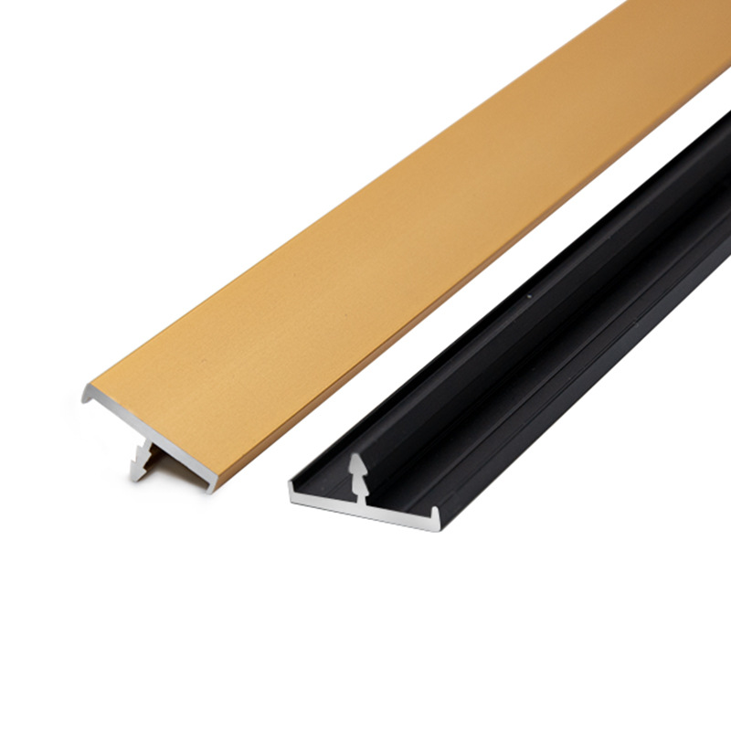 18板封边条e型铝合金免漆板木夹生态 衣柜门橱柜收口包边装饰扣条