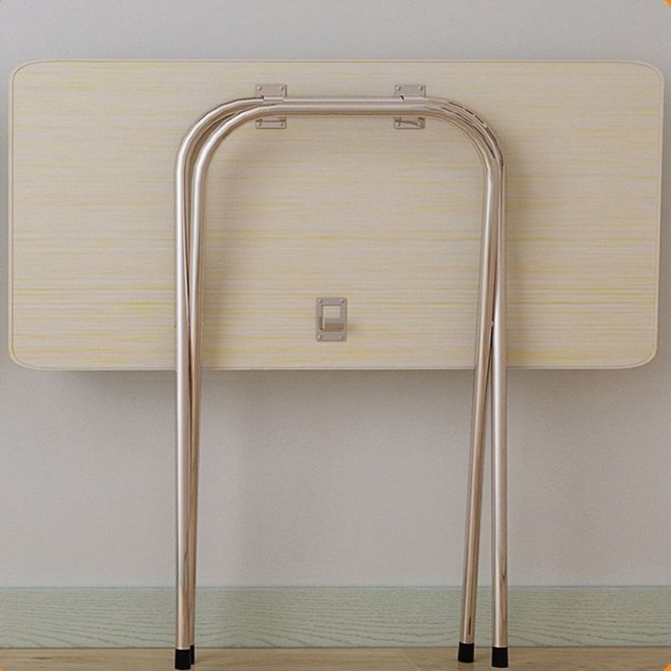 折叠桌架子配件餐桌办公写字学习桌支架简易便携地摊桌腿铁艺金属