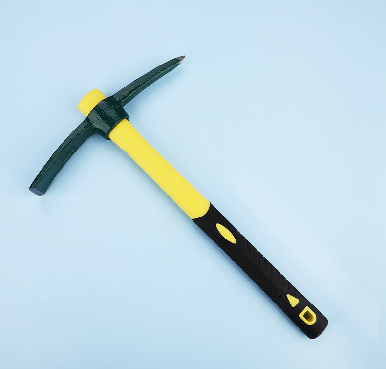 拓森工具49001小号十字镐锻打扁尖镐头户外野营挖笋洋镐开垦钢镐