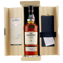 GLENLIVET 格兰威特25年陈酿单一麦芽威士忌英国原装进口 700ml