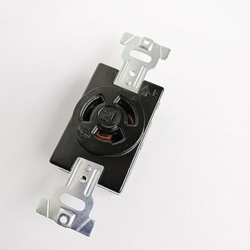 台湾隆光暗装电木插座lk2320f 20a250v3p可代松下wf2320k黑色防松