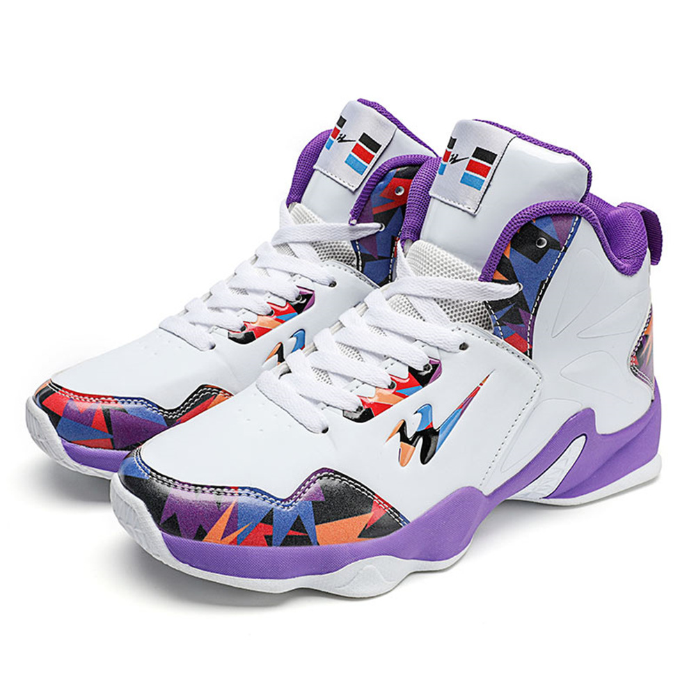 正品双星篮球鞋 一件代发 跨境ebay亚马逊 男式运动球鞋 高帮耐磨