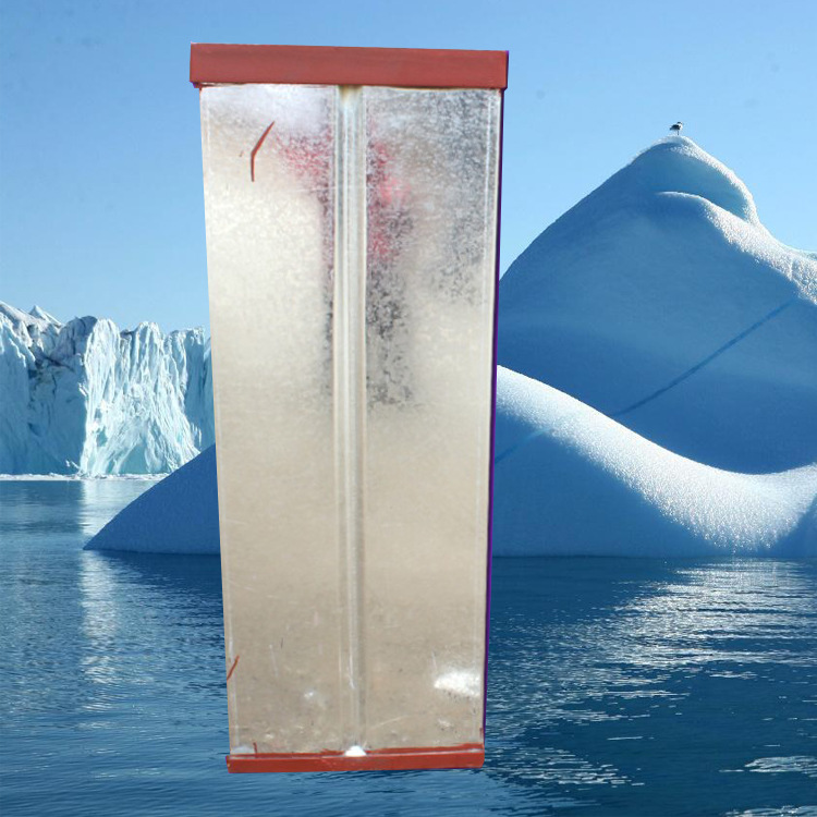 加工食品专用50公斤镀锌制冰桶 正方形大型冰砖机冰桶块冰机冰模