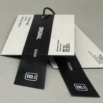 特殊服装吊牌现货通用女装衣服挂牌订 做pvc塑料片标签印刷吊牌卡