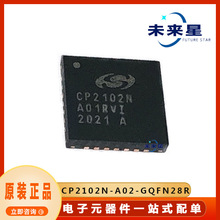 CP2102N-A02-GQFN28R 原装接口控制器芯片 封装QFN28 电子元器件