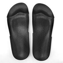 厂家直供现货EVA注塑一字拖鞋底黑色防滑耐磨休闲可加工批发外贸
