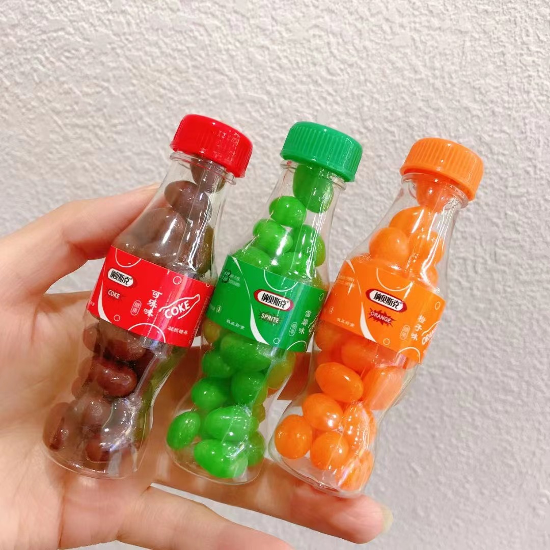 纳贝斯克 汽水瓶软糖 奶瓶泡泡糖 西瓜泡泡糖 奶瓶吉利豆 一袋5斤