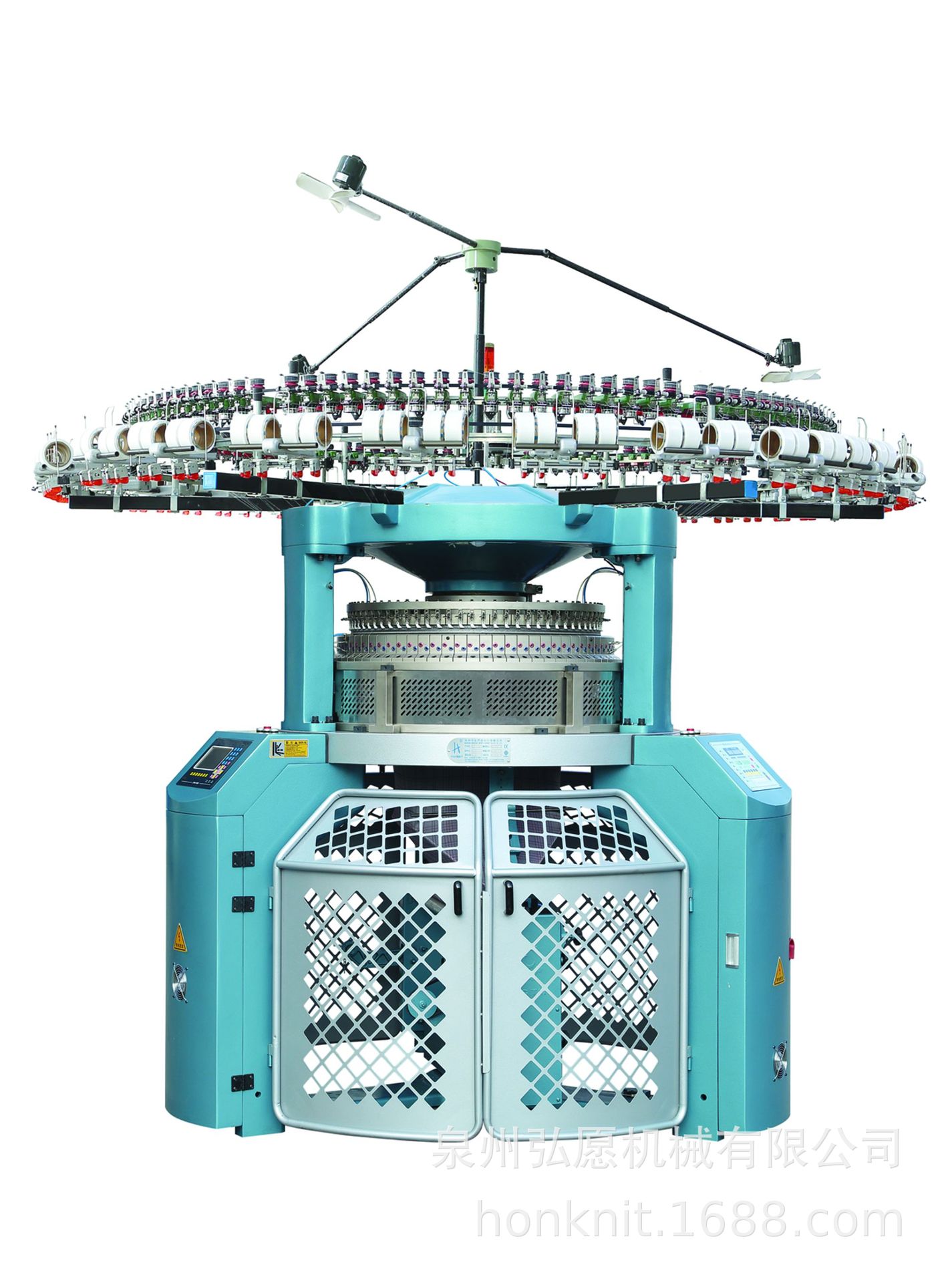 电脑提花机毛巾 大圆机 针织机单面提花双面提花