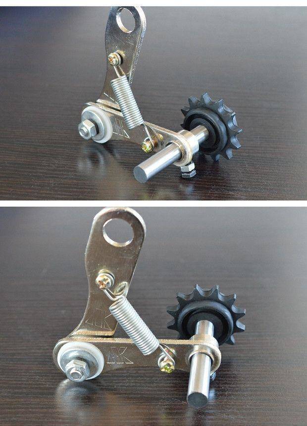 链条松紧调节器{摩托车自动紧链器摩托自动张紧器导链齿轮静音