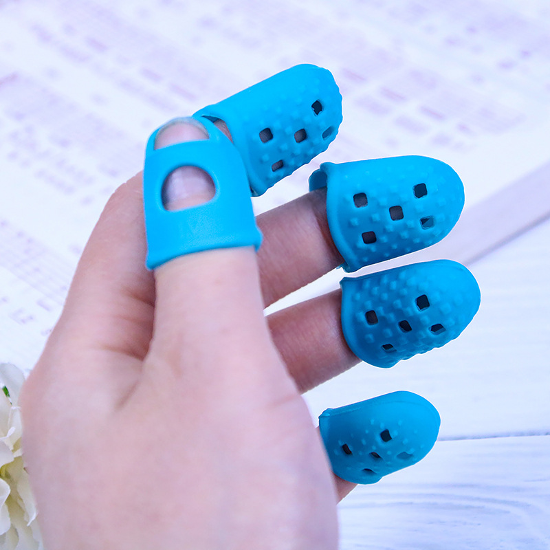 硅胶左手手指防痛指套吉他护指保护手指垫尤克里里按弦护手套批发