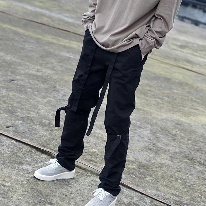 fear of god第七季主线7th抽绳飘带绑带直筒潮流fog工装长裤zgpb