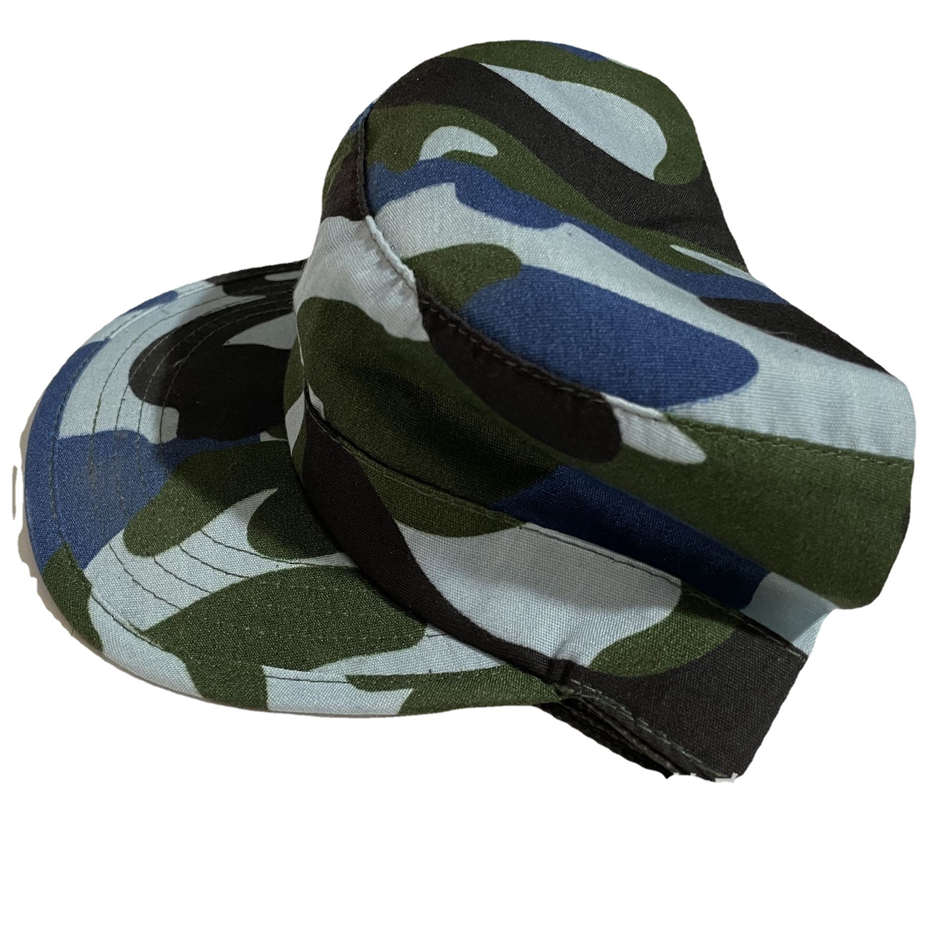 87数军训码海洋07丛陆林迷彩帽帽五星帽平纹帽训练军训学生帽07