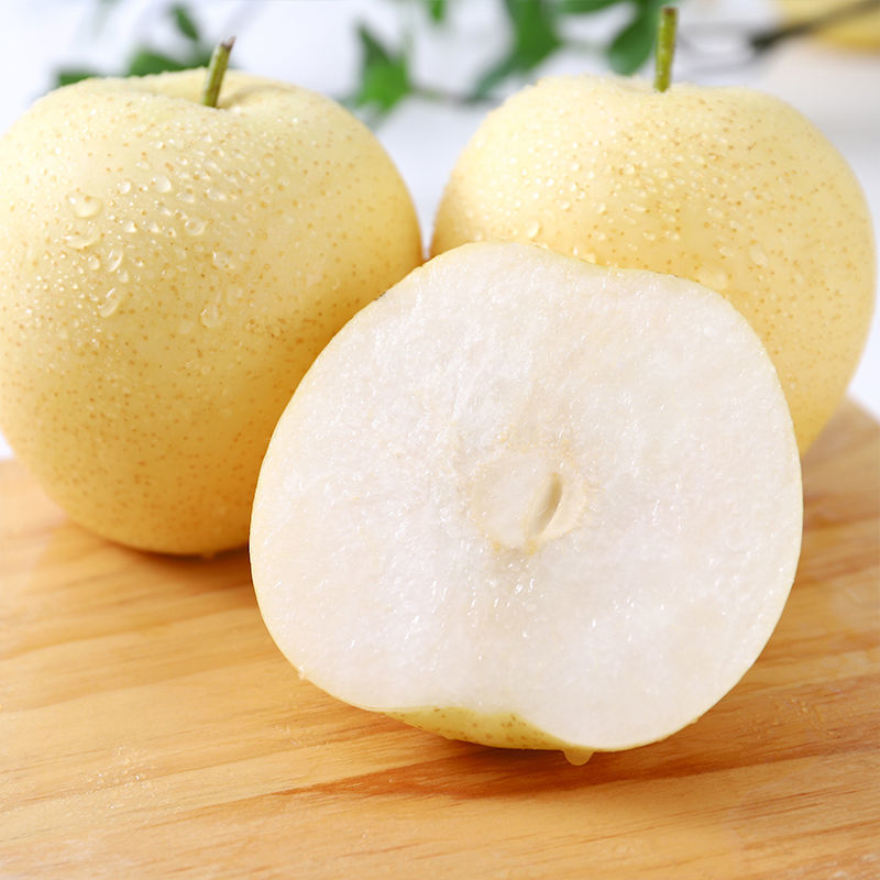 【48小时发货】地道水晶皇冠梨薄皮现摘10斤优质大果新鲜应季水果