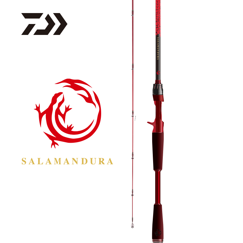 daiwa达亿瓦 21新款salamandura火蜥蜴 路亚竿钓鱼竿高碳轻量鱼杆