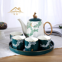 英式壶陶瓷杯三件套装家用花茶杯子欧式创意咖啡杯套装淘具批发