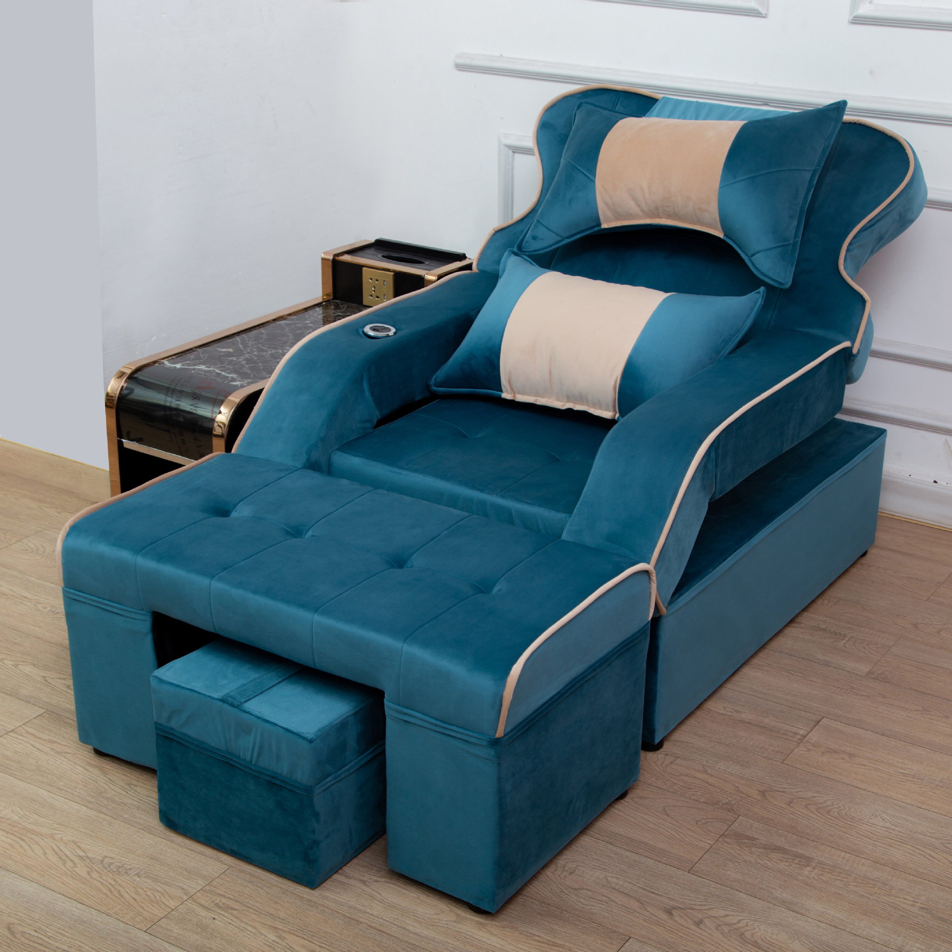 【热销推荐】足浴沙发电动足疗沙发洗脚按摩沙发床洗浴泡脚采耳按