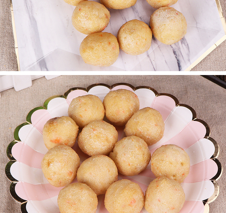 安井香辣鱼果2.5kg/包火锅丸子速冻食品关东煮麻辣烫油炸烧烤食材