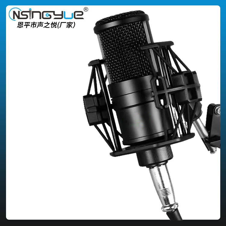 直播电容麦克风电脑台式设备手机通用yy主播抖音快手直播有线话筒