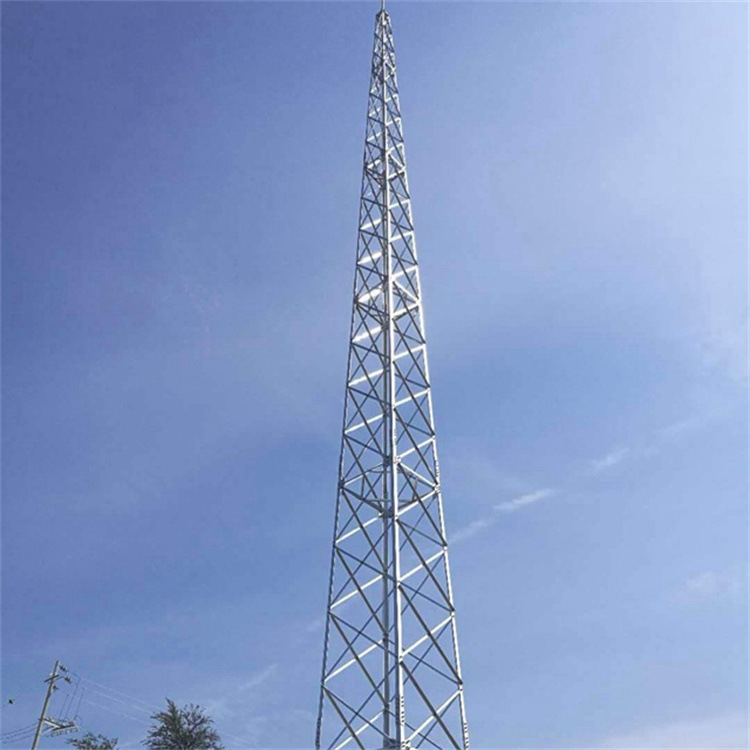 钢结构电力铁塔生产接闪塔20米gfl避雷针塔热镀锌角钢避雷塔