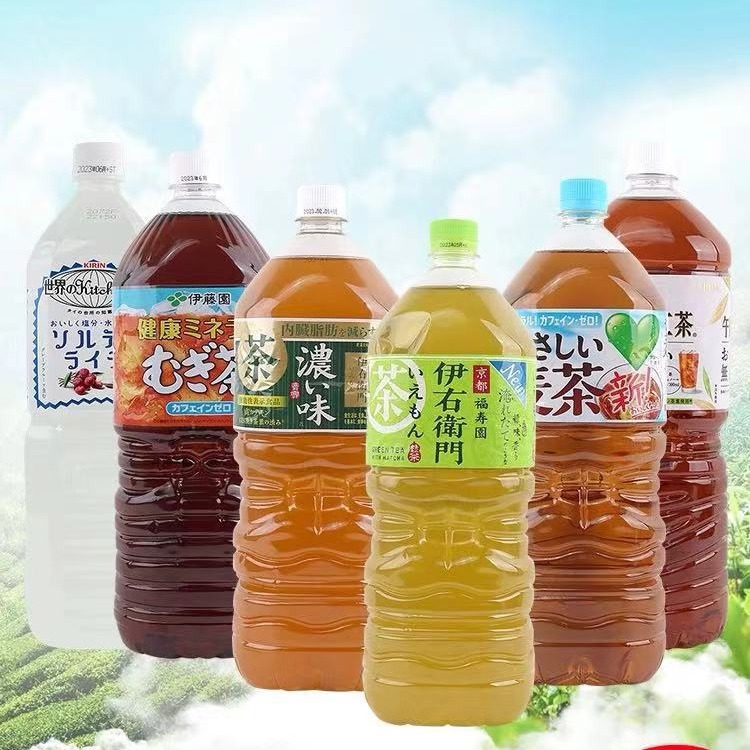 日本进口 kirin麒麟生茶绿茶茶饮料瓶家庭装2l夏季休闲茶饮品