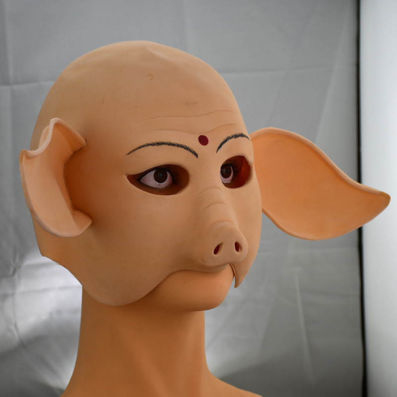 西游记猪八戒头套肚皮全套乳胶经典版猪八戒服装舞台年会表演道具