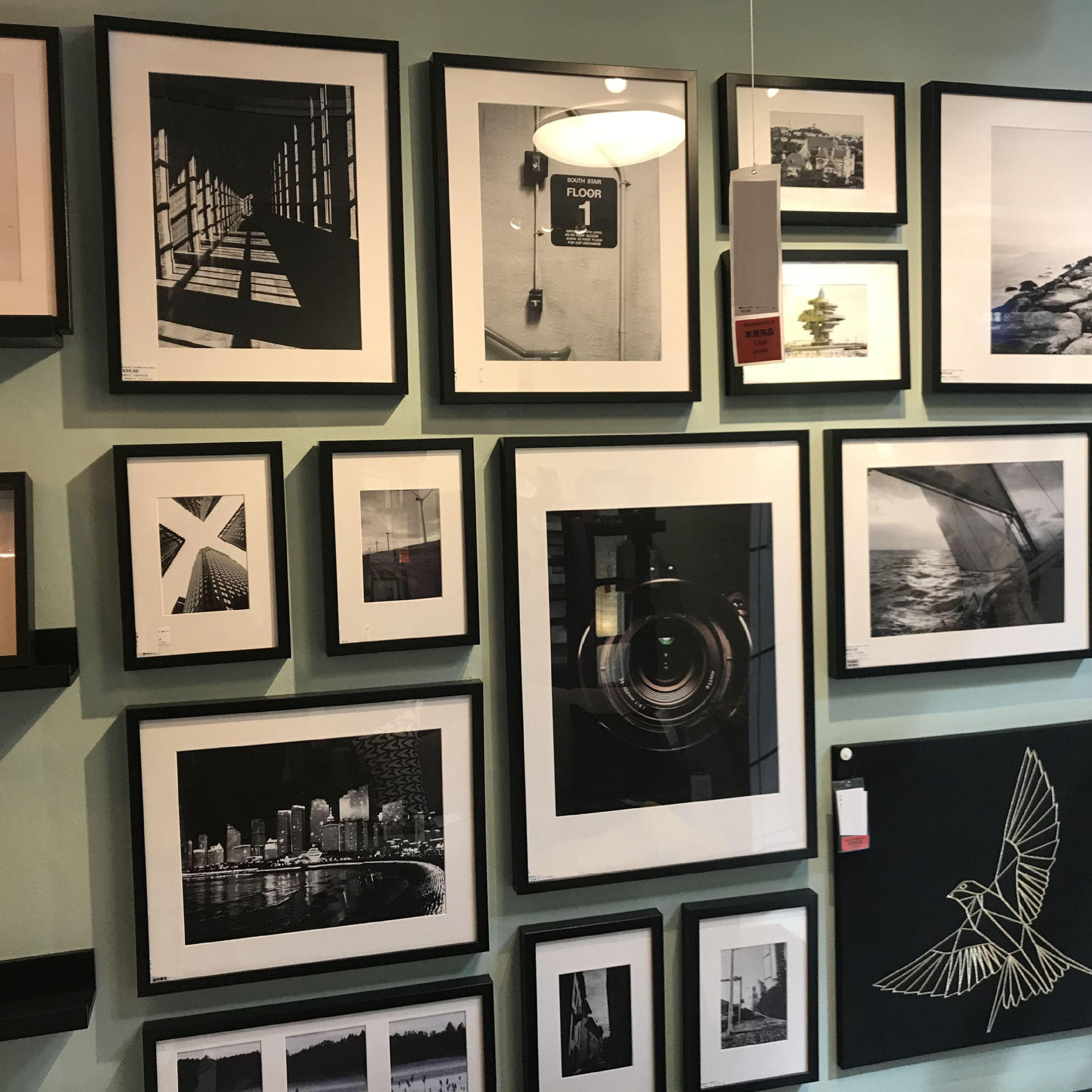 mdf木制相框摆台挂照片墙创意简约拼图儿童画框a567810寸a34k8开