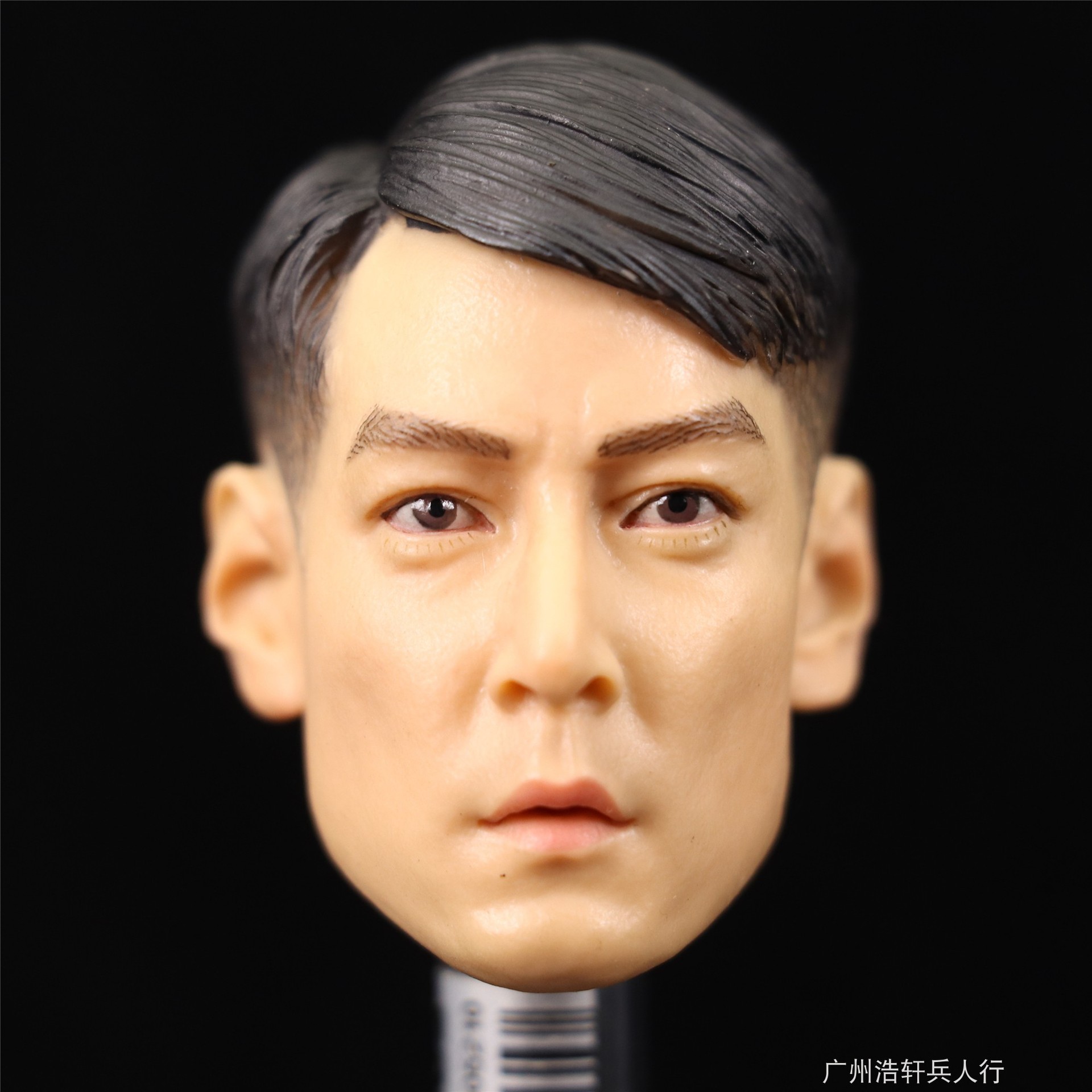 1/6兵人头雕模型 16亚洲明星头雕 吴彦祖 头雕 短发版适合ht素体