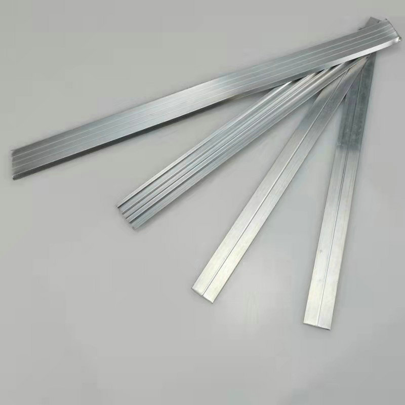 阳光板配件压条工业铝 阳光板安装铝压条配件 平边斜边压条铝型材-阿