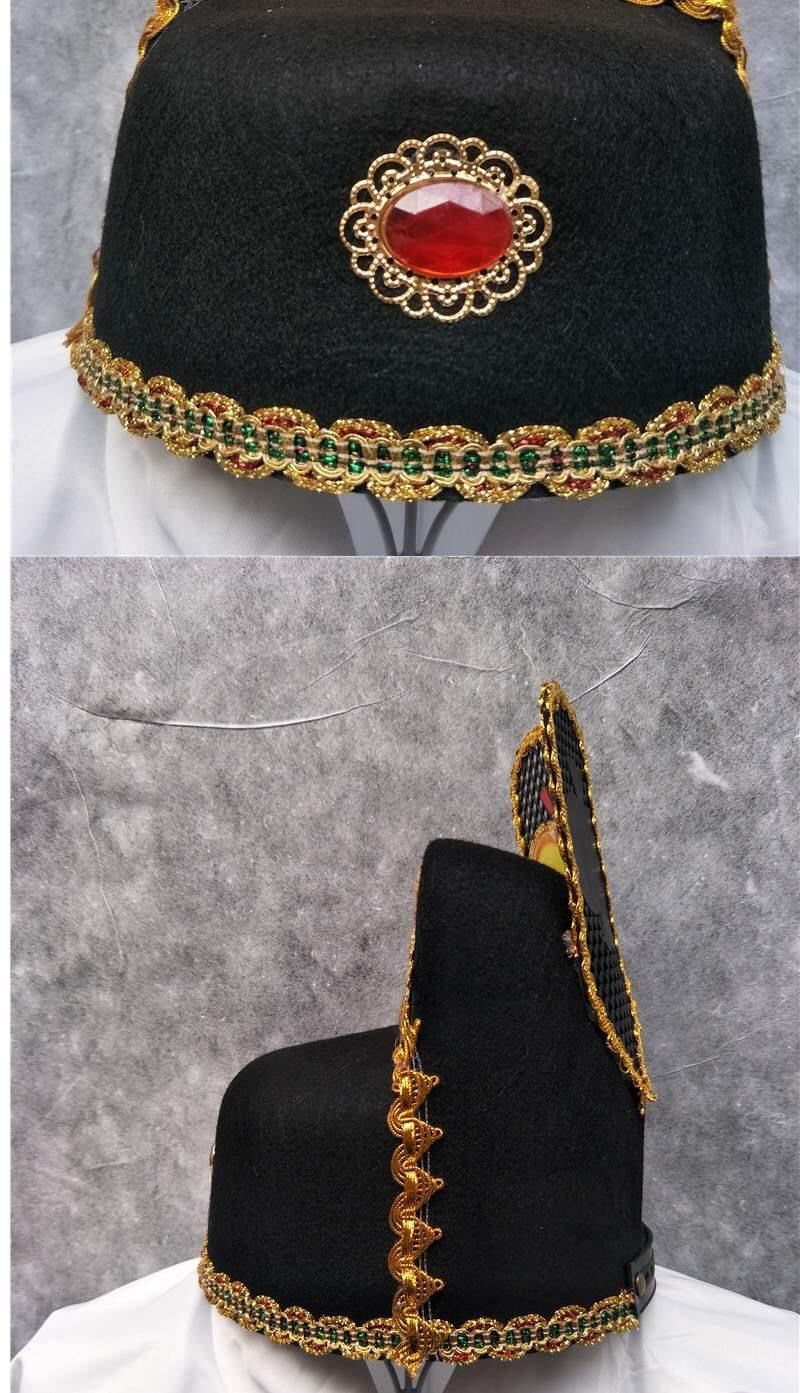 状元帽影视唐装明朝官帽乌纱帽展昭武侠古代宫廷演出道具状批发