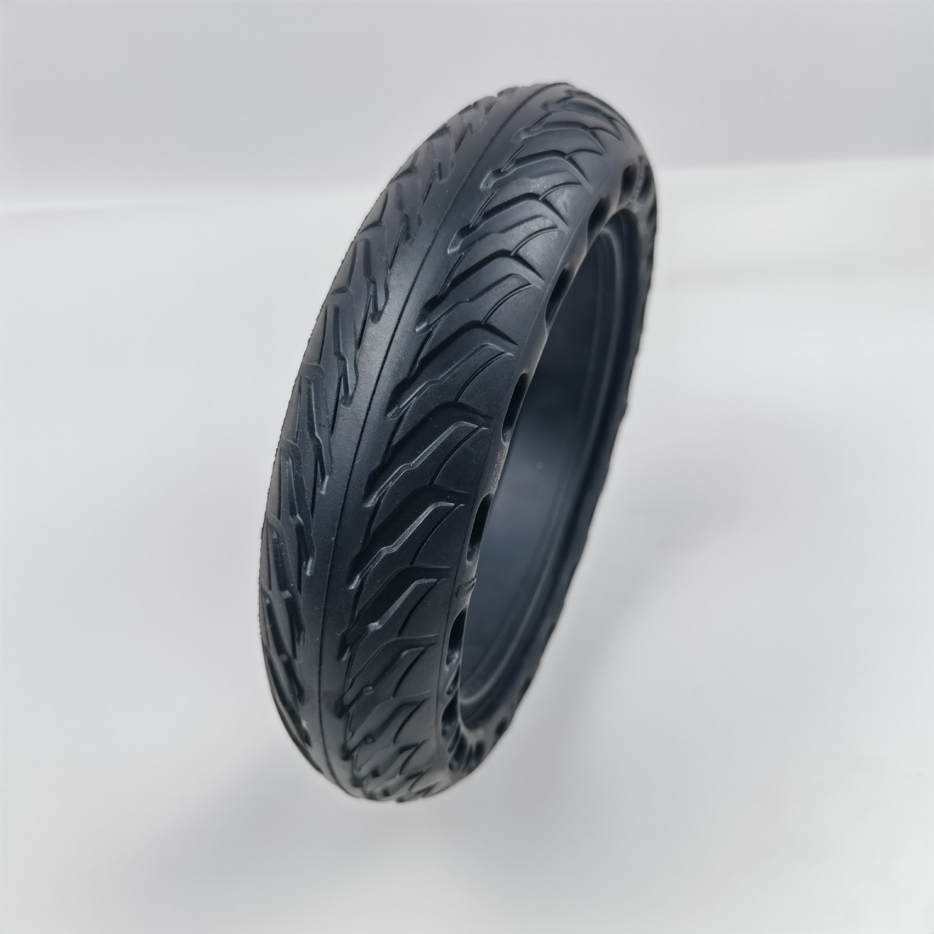 5寸电动滑板车实心轮胎小米m365盲孔防爆胎免充气减震橡胶轮胎