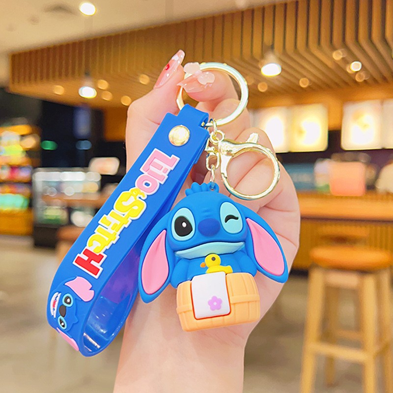 Cartoon Clow M Doll Key Chain Cute Cinnamon Dog Ornaments Couple Bags Pendant Keychain Gift Wholesale