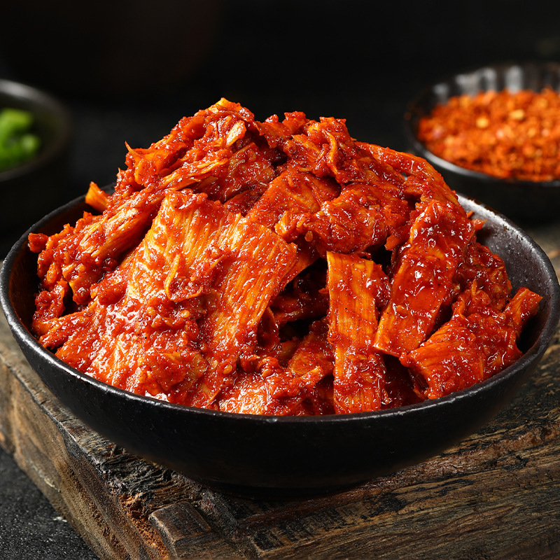 牛板筋片东北延边朝鲜族美食香辣牛板筋即食零食250袋