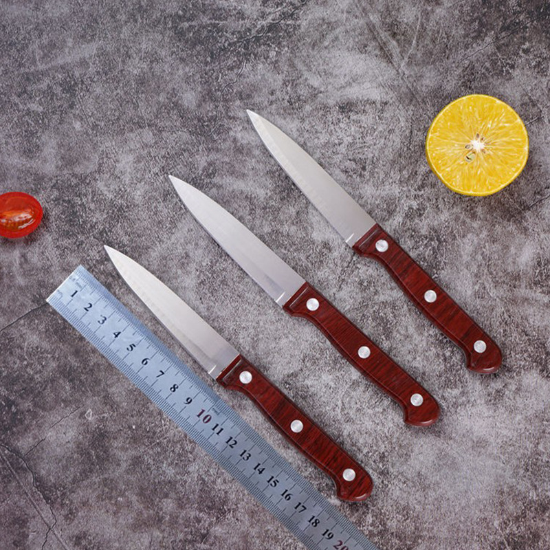 Household Fruit Knife Stainless Steel Melon and Fruit Peeler Retro Knife Peeler Kitchen Peeler