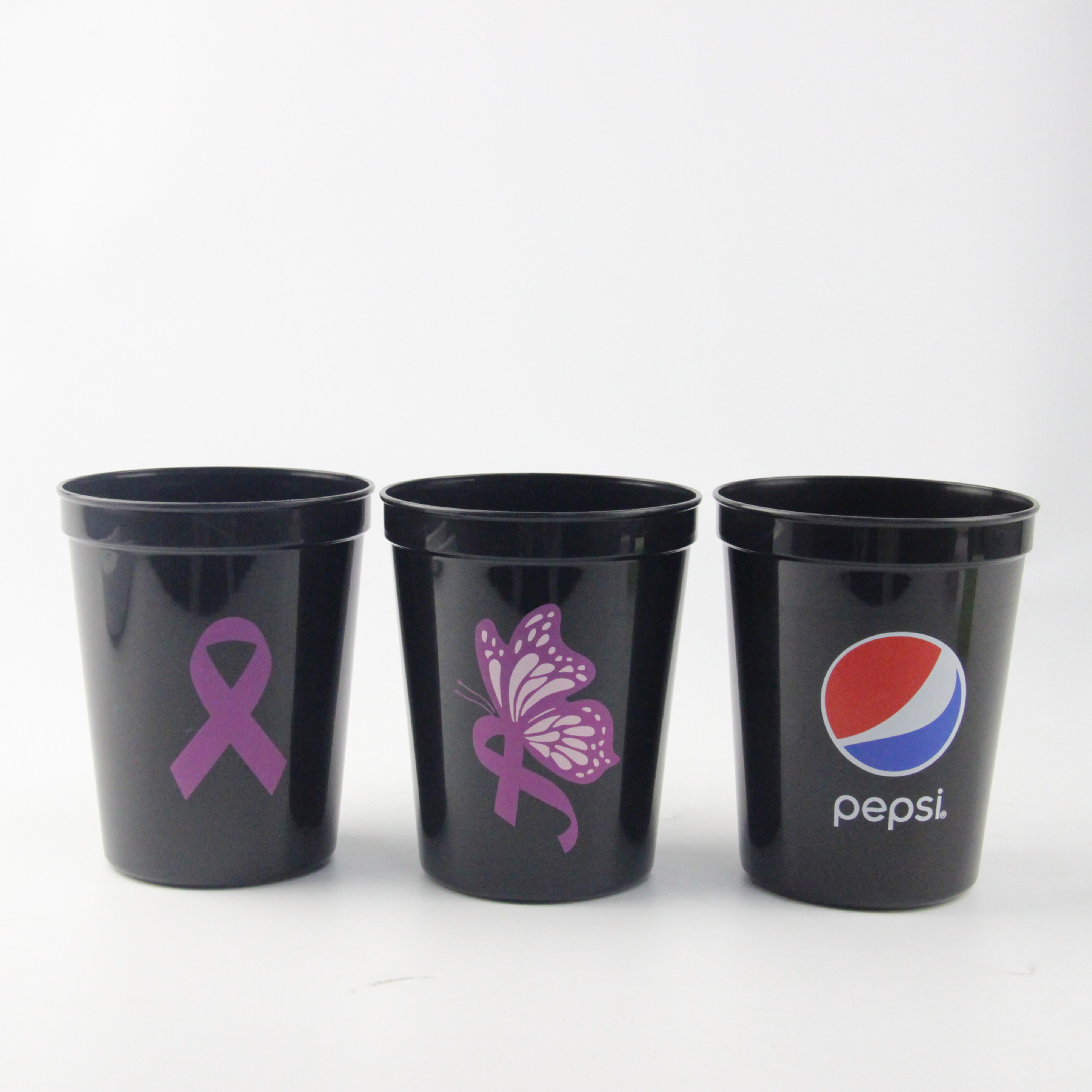 pp塑料杯子厂家批发创意图案广场杯体育球场子广告水杯可烫金logo