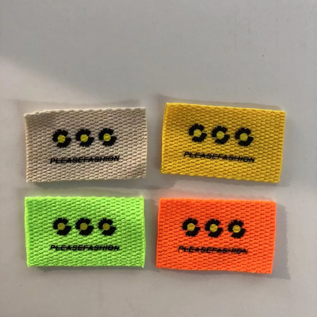 现货衣服唛头服装领标印唛多选商标水洗标织唛棉带皮标织带车线标